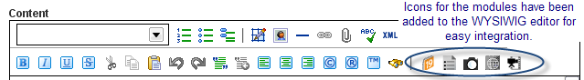Integration of Modules