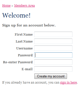 Member Manager Registration