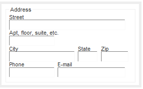 address