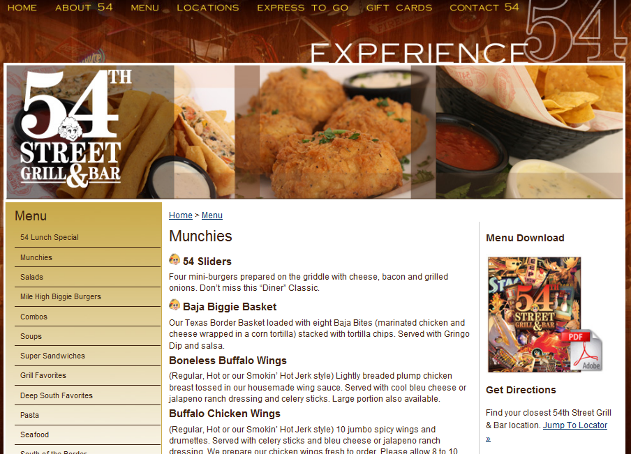 Menu Manager