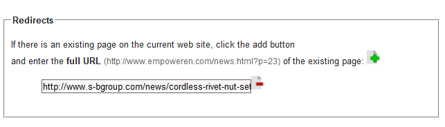 redirects
