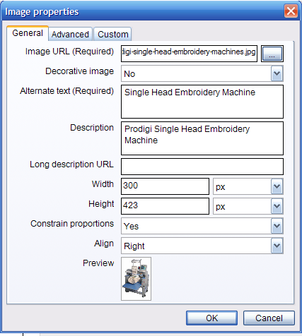 Built in Image Editor