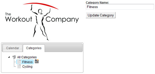 calendar with categories