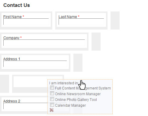 drag and drop formatting